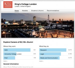 LinkedIn Kings College